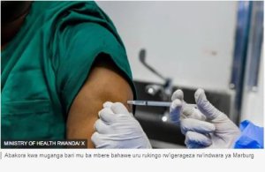 U Rwanda rwatangiye gukingira Abaganga Marburg nk'urwego yibasiye cyane