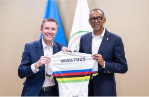 Perezida Kagame na Lappartient mu kugeza Tour du Rwanda ku rwego rw'Isi
