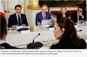 Macron yasabye Israel kureka gusuka ibisasu ku mpinja n'abagore muri Gaza