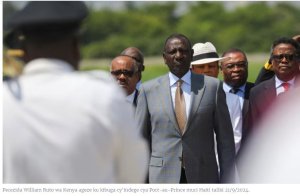 Kenya Yemeye ko Ingabo Zayo Ziri muri Hayiti Zahabwa Ubutumwa bwa ONU