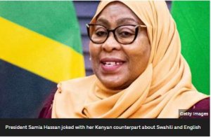  Impaka hagati ya Perezida Ruto na Samia ku urusha undi Igiswahili