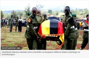 Uganda: Abantu ibihumbi bari gushyingura Rebecca Cheptegei wishwe atwitswe