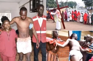 Uganda: Uwigize Yezu arembejwe n'inkoni yakubiswe