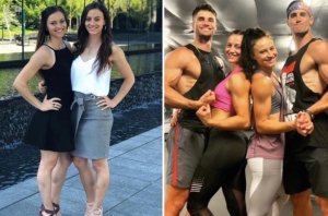 Abakobwa 2 b'impanga bageze ku nzozi zabo babona izindi mpanga z'abahungu bakundana [AMAFOTO]