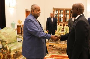 Minisitiri Nduhungirehe yagejeje kuri Guelleh wa Djibouti intashyo za Perezida Kagame