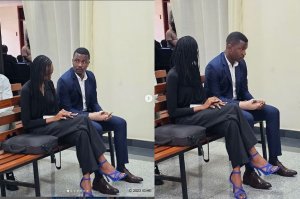 Prince Kind yongeye kwitaba urukiko aherejwe n'Umugore we Miss Elsa[AMAFOTO]