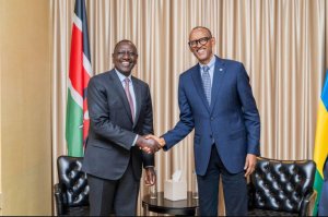 Perezida Ruto urata umubano afitanye n'u Rwanda yemeje ko yaganiriye na Perezida Kagame