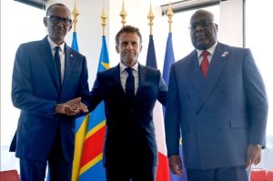 Ni inkuru nziza ku karere- Uko Macron, Zelensky n'abandi bakiriye amasezerano y'u Rwanda na RDC