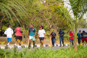 Nyuma y'amezi atari make,Siporo rusange yongeye gusubukurwa mu mujyi wa Kigali yitabirwa n'abarimo Minisitiri wa Siporo[AMAFOTO]