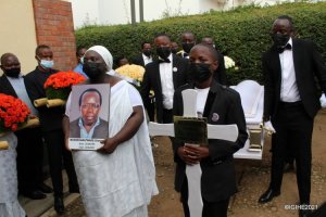 Umunyabigwi mu ikinamico Mukeshabatware Dismas yasezeweho bwa nyuma uyu munsi