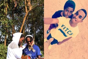 Ifoto y'umunsi : Kenny Sol na Ariel Wayz mu rukundo mbere ya Juno Juno Kizigenza