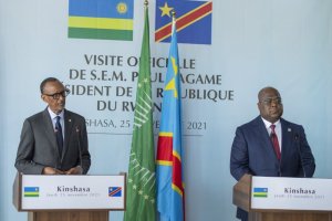 Perezida Kagame yagiriye urugendo muri RDC [AMAFOTO]