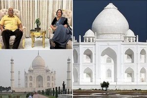 Umwarimu yahaye umugore we impano y'inzu yubatse nka Taj Mahal kubera kumukunda cyane