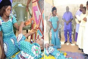 Urukundo rw'Ukuri!!! Umugore w'imyaka 27 yemeye gushyingiranwa n'umugabo w'imyaka 45 udahaguruka kubera ubumuga