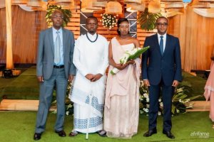 Uwayezu F.Regis wahoze ari umunyamabanga wa FERWAFA yakoze ubukwe bwitabiriwe n'abarimo Mushikiwabo na Kabarebe