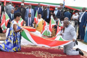 "Dusabiye umugisha igihugu cy'u Rwanda n'abayobozi bacyo"-Perezida w'u Burundi