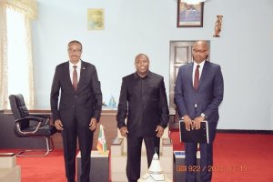 Perezida Ndayishimiye yakiriye intumwa yohererejwe na Perezida Kagame