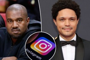  Urubuga rwa Instagram rwafatiye ibihano bikomeye Kanye West 
