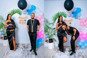 Umunyamakuru wa RBA Nadia Uwamahoro n'umukunzi we Malik shaffy bagiye kwibaruka imfura[AMAFOTO]