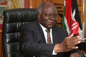 Uwahoze ari Perezida wa Kenya Mwai Kibaki yasezeye ku isi