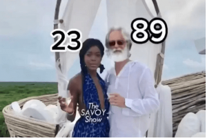 Mu kwihorera k'uwari umukunzi we,umukobwa w'imyaka 23 yashakanye n'uwari kumubera sebukwe