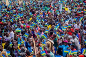 Amafoto:Abaturage ba Nyamagabe biteguye kwakira Perezida Paul Kagame