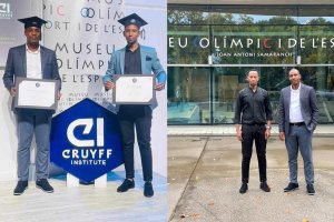 David Bayingana na Jado Castar basoje ‘Master's' muri Espagne(AMAFOTO)