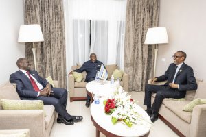 Perezida Ndayishimiye yahuje Ruto, Kagame, Sama, na Samia ku kibazo cya DRC