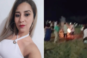 Umugore yahitanwe n'ibishashi byamuturikiyeho yishimira kwinjira muri 2023