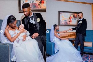 Reba amafoto utabonye y'ubukwe bw'umuramyi Iyamuremye Serge(Amafoto)