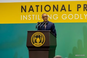 Perezida Kagame yagaragaje akamaro ko gusenga mu buzima bwa muntu 