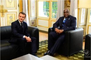 Perezida w'Ubufaransa Macron ategerejwe i Kinshasa muri weekend