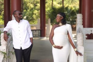 Umunyamakuru Horaho Axel n'umugore we baritegura kwibaruka imfura