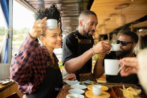  Icyamamare Pearl Thusi akomeje kuryoherwa n'ibyiza by'I Rwanda [AMAFOTO]