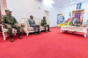 Perezida Touadéra yakiriye Gen Nyakarundi