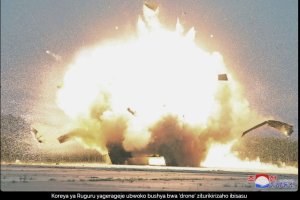 Koreya ya Ruguru yeretse iy'Epfo n'Amerika ko yiteguye igerageza ubwoko bushya bwa 'drone' kirimbuzi