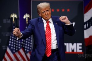 Amatora yo muri Amerika: Trump ari imbere ya Kamala Harris mu majwi yabaruwe