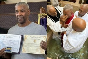 Denzel Washington yabatijwe ahita anagirwa Umupasiteri