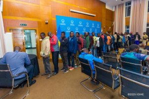 Abashoferi bafashijwe na M23 guhungira mu Rwanda, bashyikirijwe ibihugu byabo