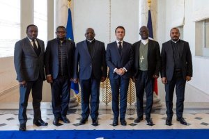Macron yakiriye abihaye Imana bo muri Congo bakomeje gushaka amahoro