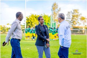 Minisitiri Mukazayire yasabye Amavubi kwimana u Rwanda imbere ya Nigeria 