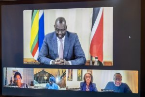 Perezida Dr. William Ruto yagiranye ikiganiro n'abahuza bashya b'ibiganiro by'amahoro bya Luanda-Nairobi