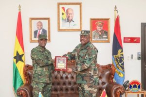 Ba Gen. Nyakarundi na Agyapong baganiriye ku gushimangira ubufatanye hagati ya RDF na GAF