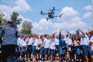 Kigali: Abanyeshuri mu mashuri abanza basuye Polisi y'u Rwanda