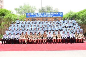 U Buhinde bwohereje abapolisi 160 muri RDC