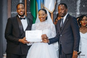 Miss Uwase Raissa Vanessa yakoze ubukwe (Amafoto)