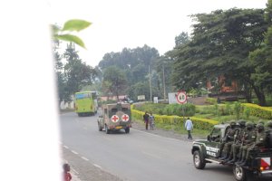 Abasirikare bose ba SAMIDRC bari i Goma baratashye
