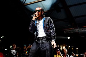 Tekno Miles yatunguranye mu gitaramo cy'imideli cya ‘Giants of Africa Festival'