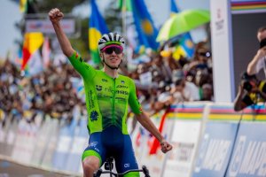 Tadej Pogacar yisubirije umudali wa Zahabu n'ikuzo i Kigali