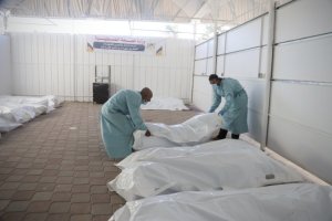 Urujijo ku mirambo irenga 100 Israel yashyikirije Gaza